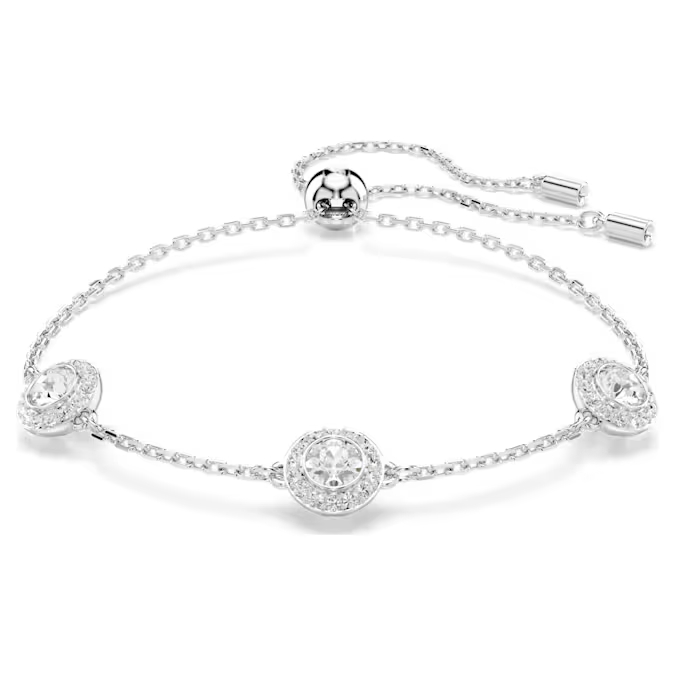 Bracelet métal finition rhodium, cristaux incolores - 5732272 - Swarovski