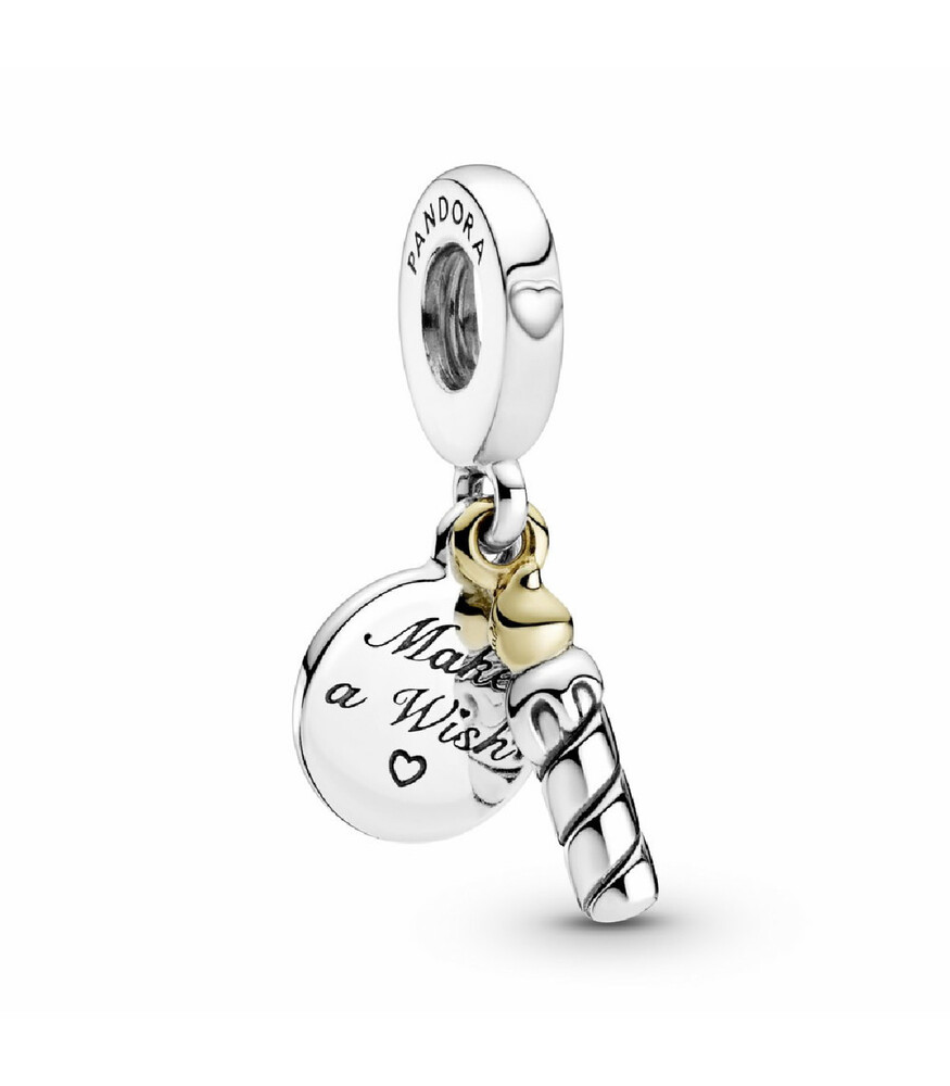 Bille bougie d'anniversaire, avec or jaune 14 kt - 799328C00 - Pandora