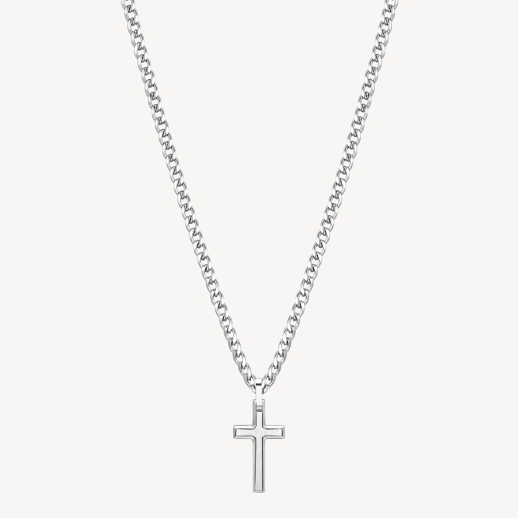 Pendentif croix, acier inoxydable - BIK10 - Brosway Italia