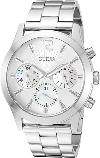 Montre acier inoxydable, fond nacré - U1295L1 - Guess