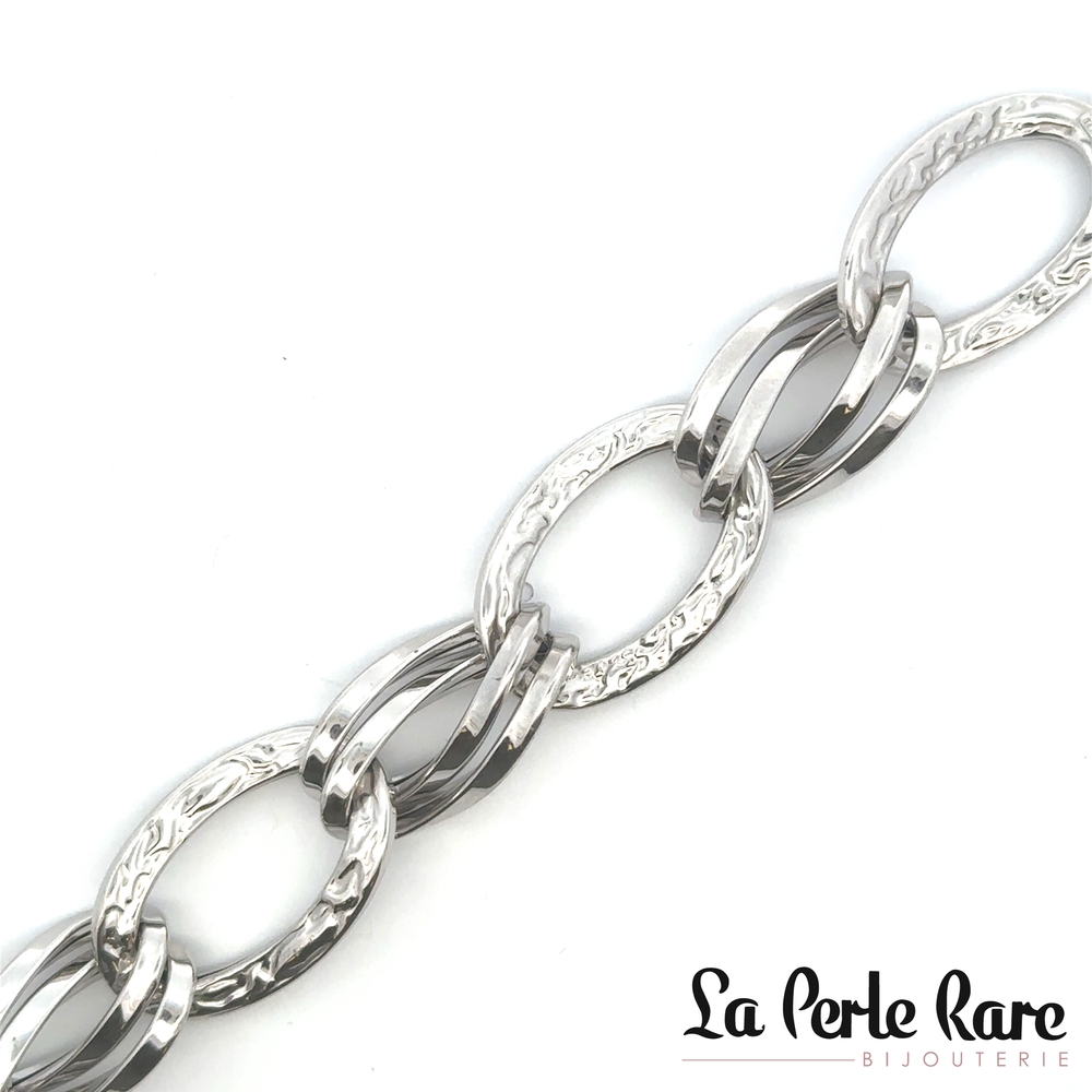Bracelet de style Versace, or blanc 10 carats - 763 - Exclusivités