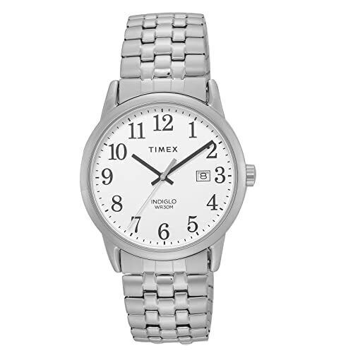 Montre extensible métal, fond blanc - TW2V400009J - Timex