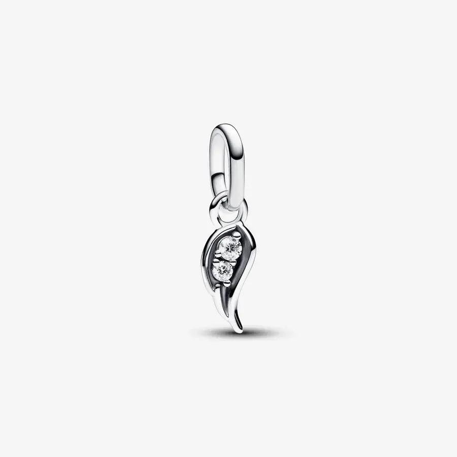 Bille aile d'ange scintillante, argent, zircons, Pandora Me - 793041C01 - Pandora