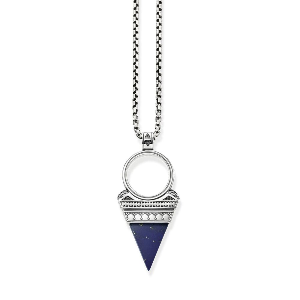 Pend imitation lapis-lazuli, argent 925 - KE17805311L55V - Thomas Sabo