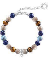 Bracelet ajustable billes multicolore Bracelet ajustable billes multicolore