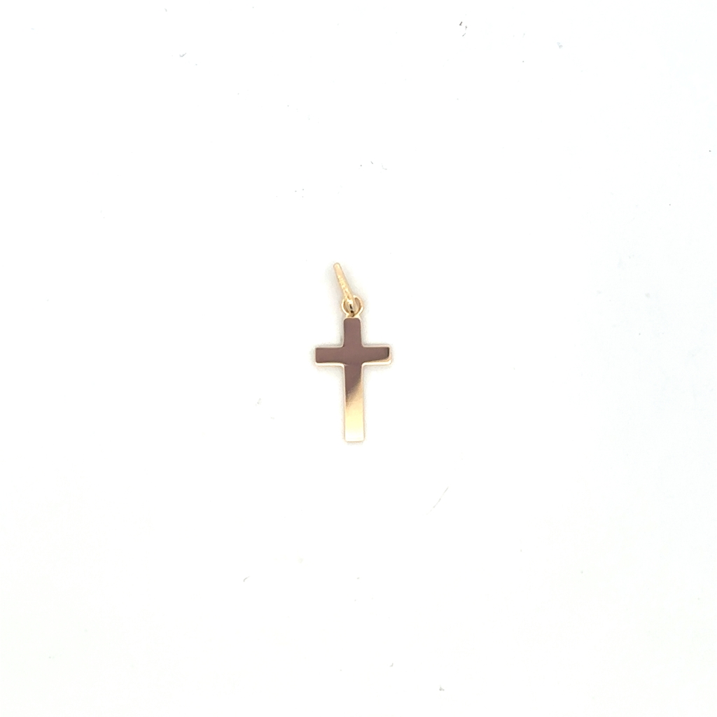 Pendentif croix, or jaune 10 carats - CG44152 - Pure Romance