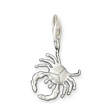 Charm zodiaque Cancer, argent