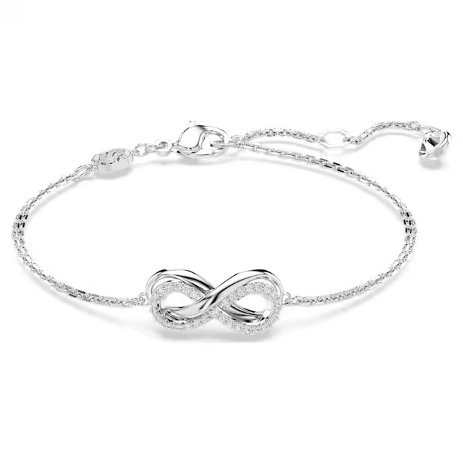 Bracelet infini, métal rhodié, cristaux - 5679664 - Swarovski