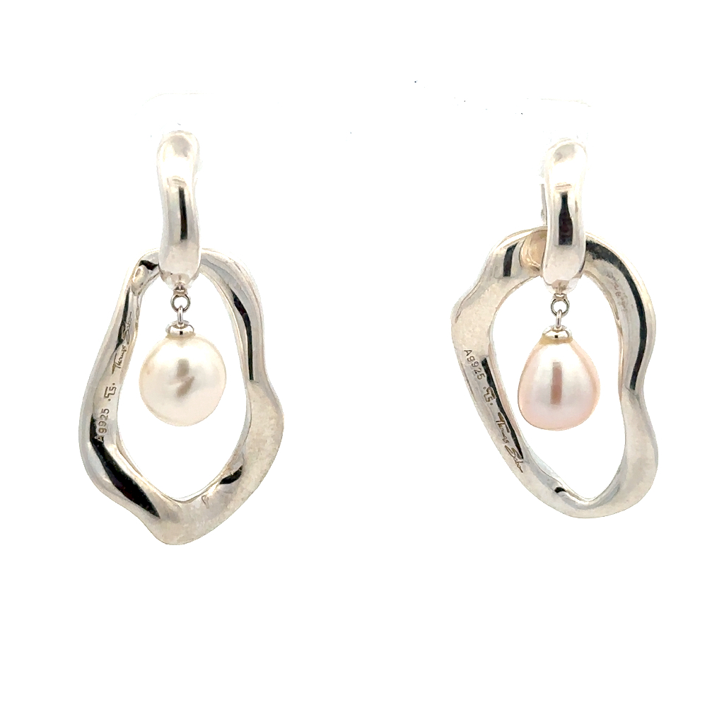 Anneaux argent, perles - H2321-082-14 - Thomas Sabo