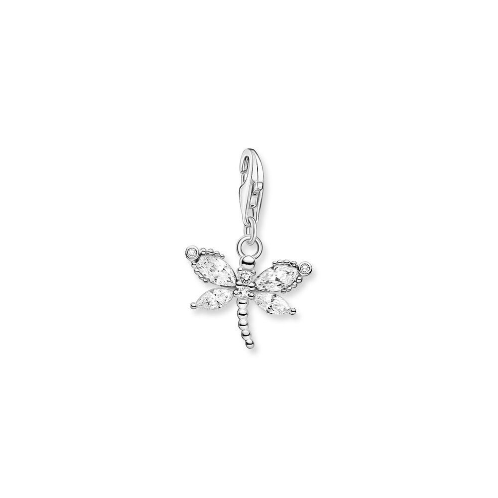 Pendentif charm libellule argent, zircons - 1872-051-14 - Thomas Sabo