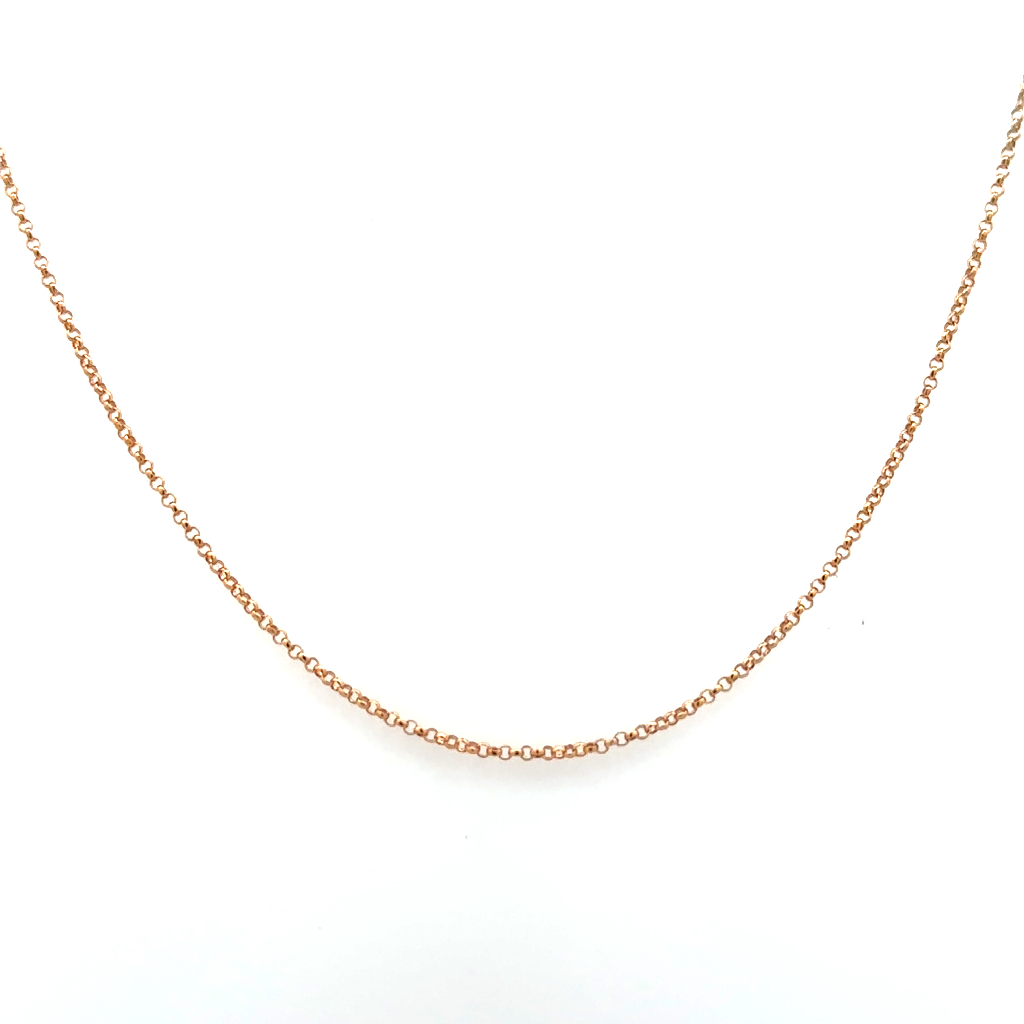 Chaîne or rose 10 carats - 2029-16 - Exclusivités