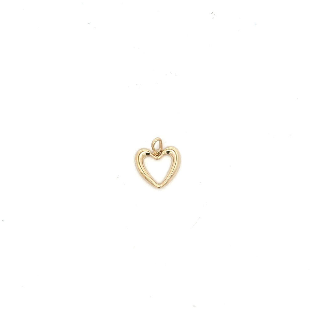 Pendentif coeur, or jaune 10 carats - CG49187 - Pure Romance