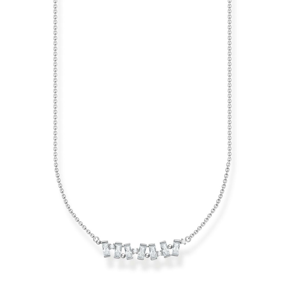 Chaîne argent pierres blanches - KE2095-051-14-L45V - Thomas Sabo