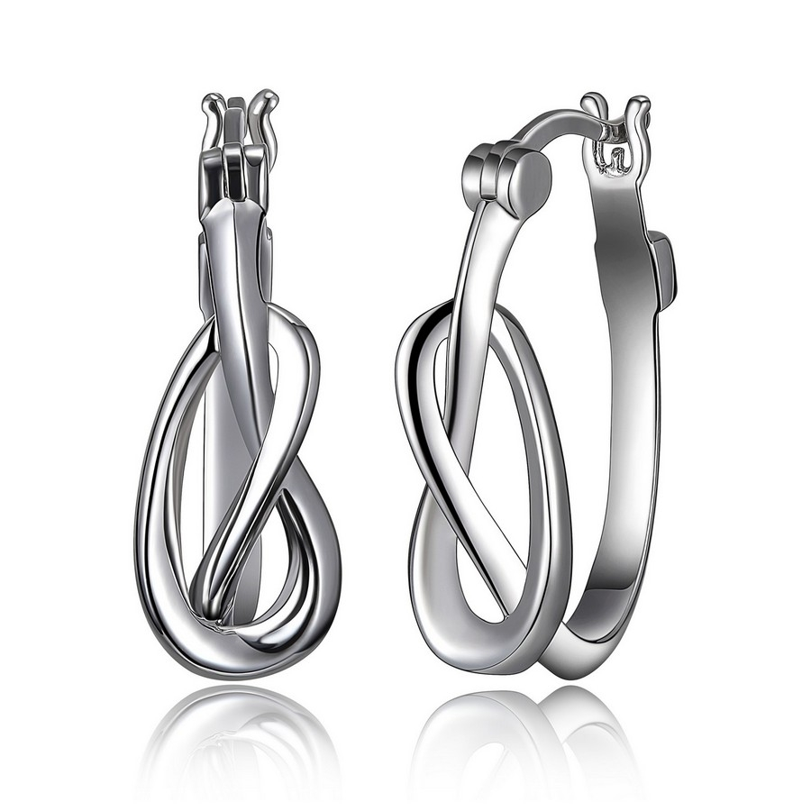 Anneaux "eternity" love knot