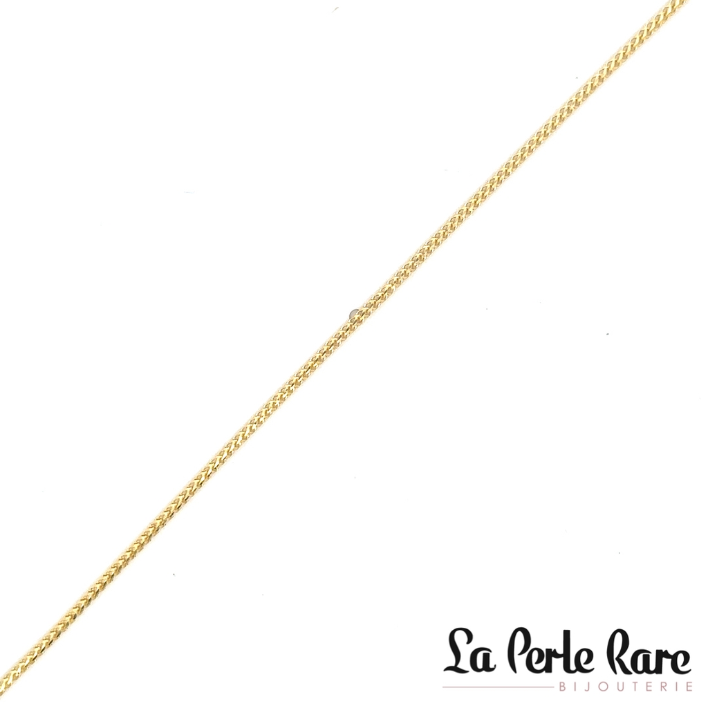 Bracelet franco ronde, or jaune 10 carats - LPR-2888 - Exclusivités