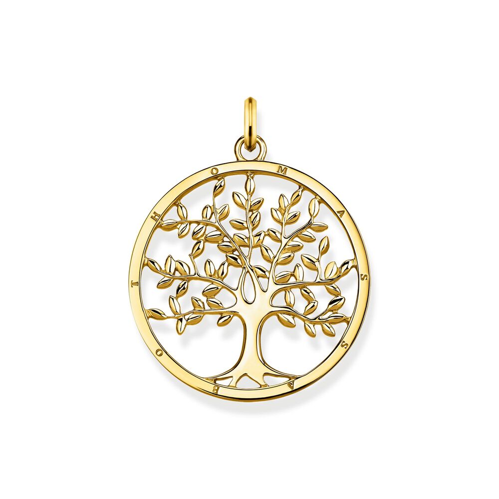 Pend arbre d'amour en argent .925 doré - PE823-413-39 - Thomas Sabo