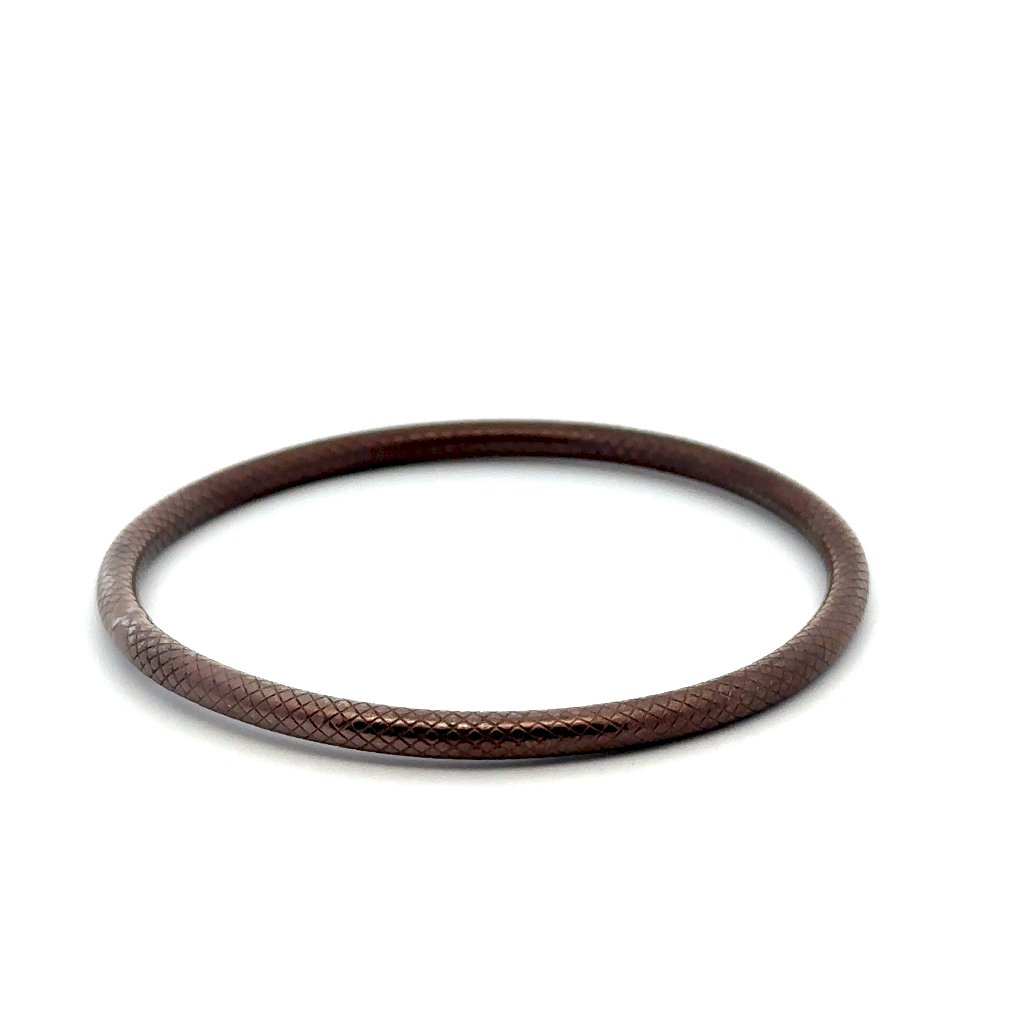 Bracelet rigide, acier inoxydable brun - 170-BG139 - Steelx