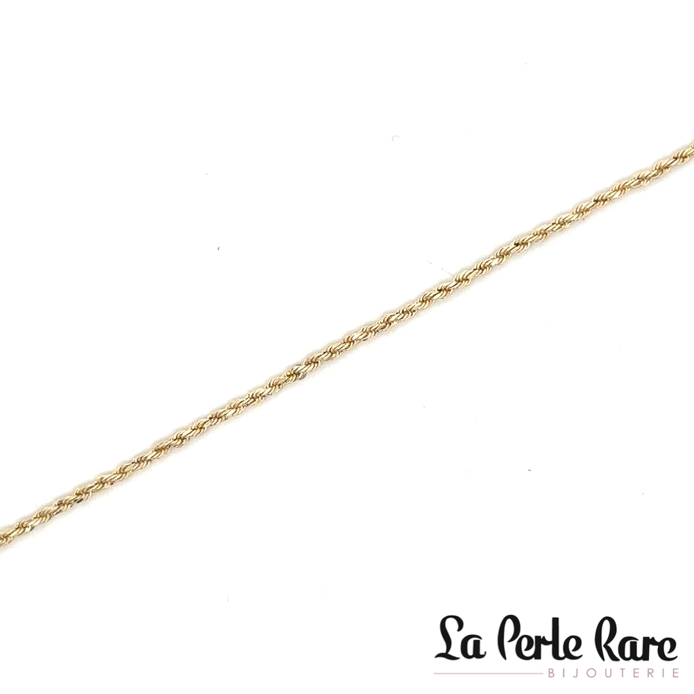 Bracelet torsade, or jaune 10 carats - LPR-2835-7 - Exclusivités
