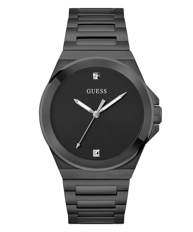 Montre acier inoxydable noir, fond noir - GW0833G2 - Guess