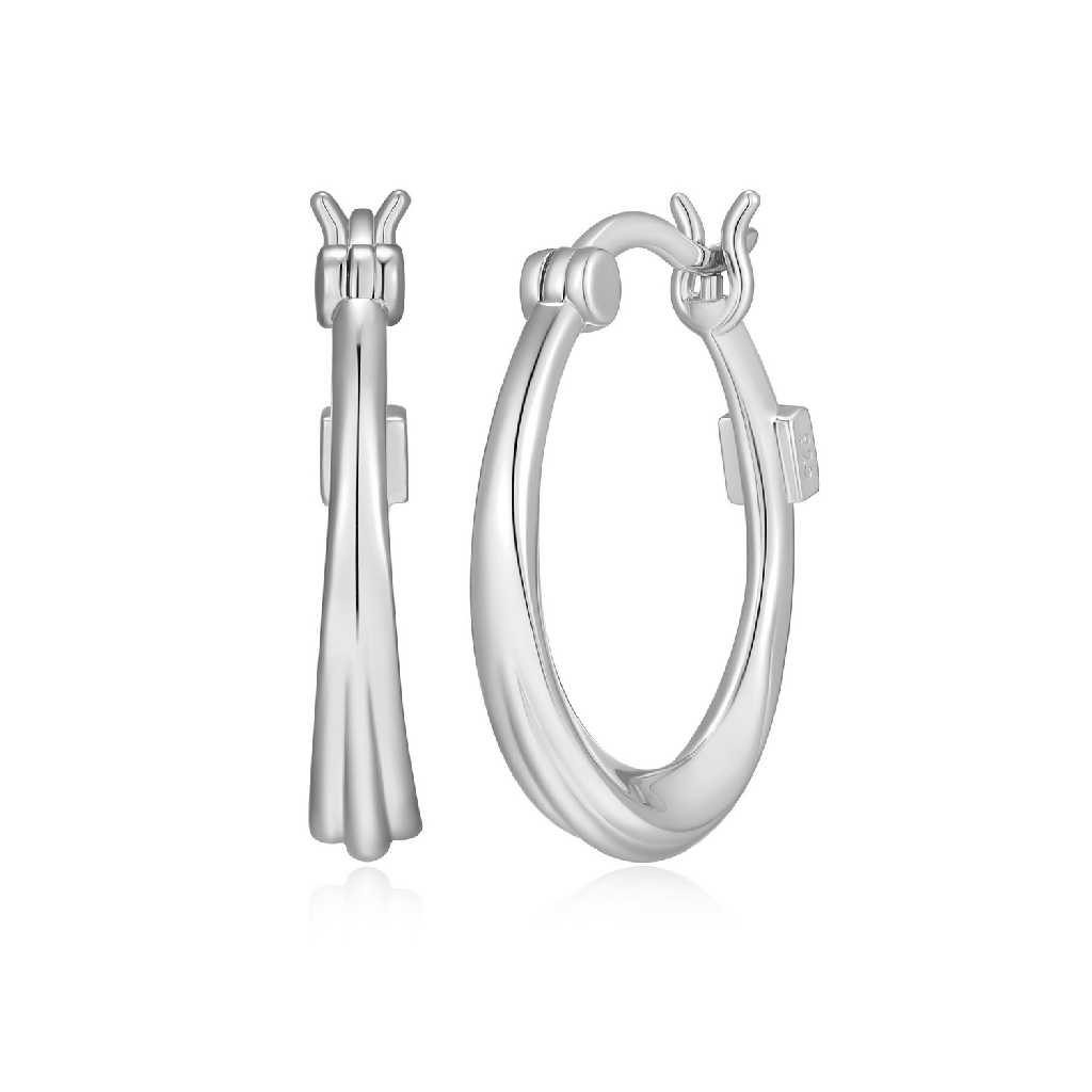 Anneaux argent rhodié, 20 millimètres - R2LCT0A00K - Elle Anneaux argent rhodié, 20 millimètres - R2LCT0A00K - Elle