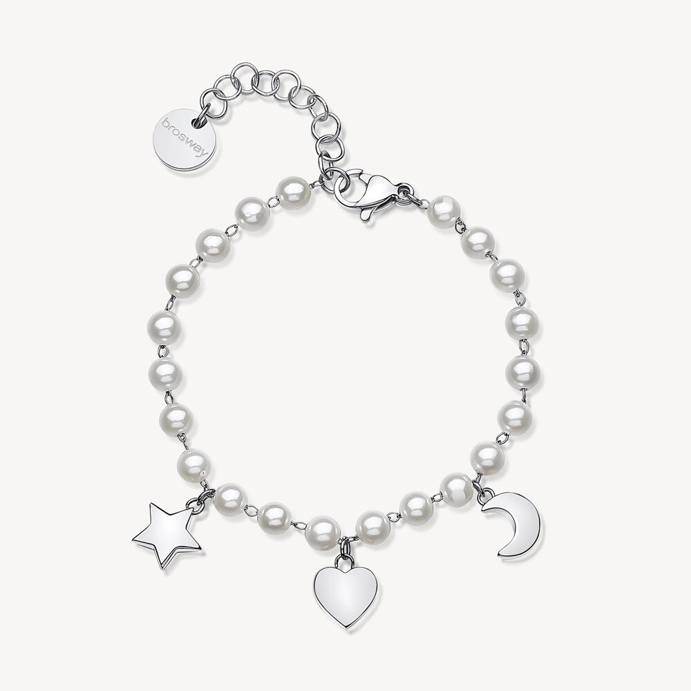 Bracelet chant, acier, perles Bracelet chant, acier, perles