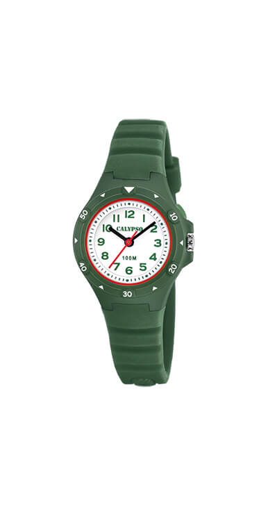 Montre silicone vert - K5846-4 - Calypso Watches