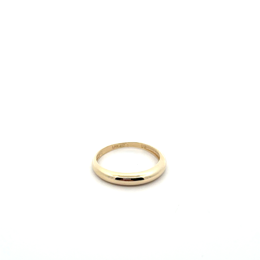 Jonc or jaune 10 carats - ROZ-2710-J - Exclusivités