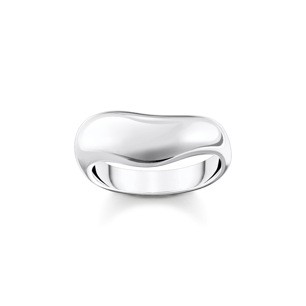 Bague argent, forme organique - TR2473-001-21-56 - Thomas Sabo