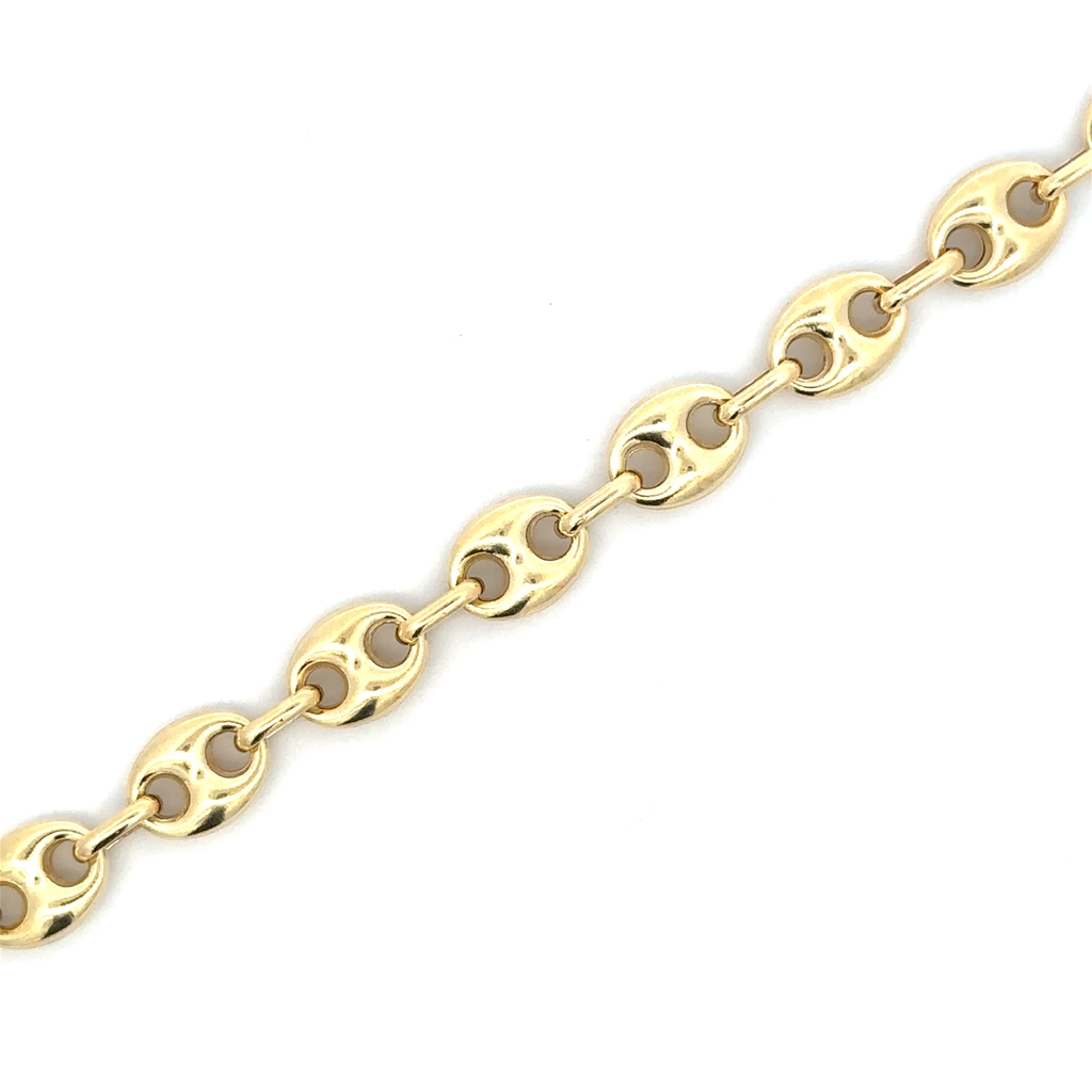 Bracelet gucci, argent finition or jaune - PGUCCI80-G - Exclusivités