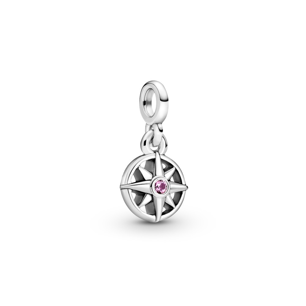 Ma boussole, cristal cerise pandora me - 798975C01 - Pandora