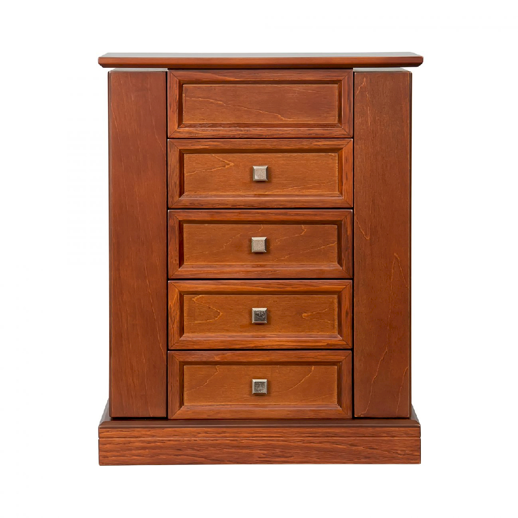 Coffre à bijoux Thea, fini Noyer