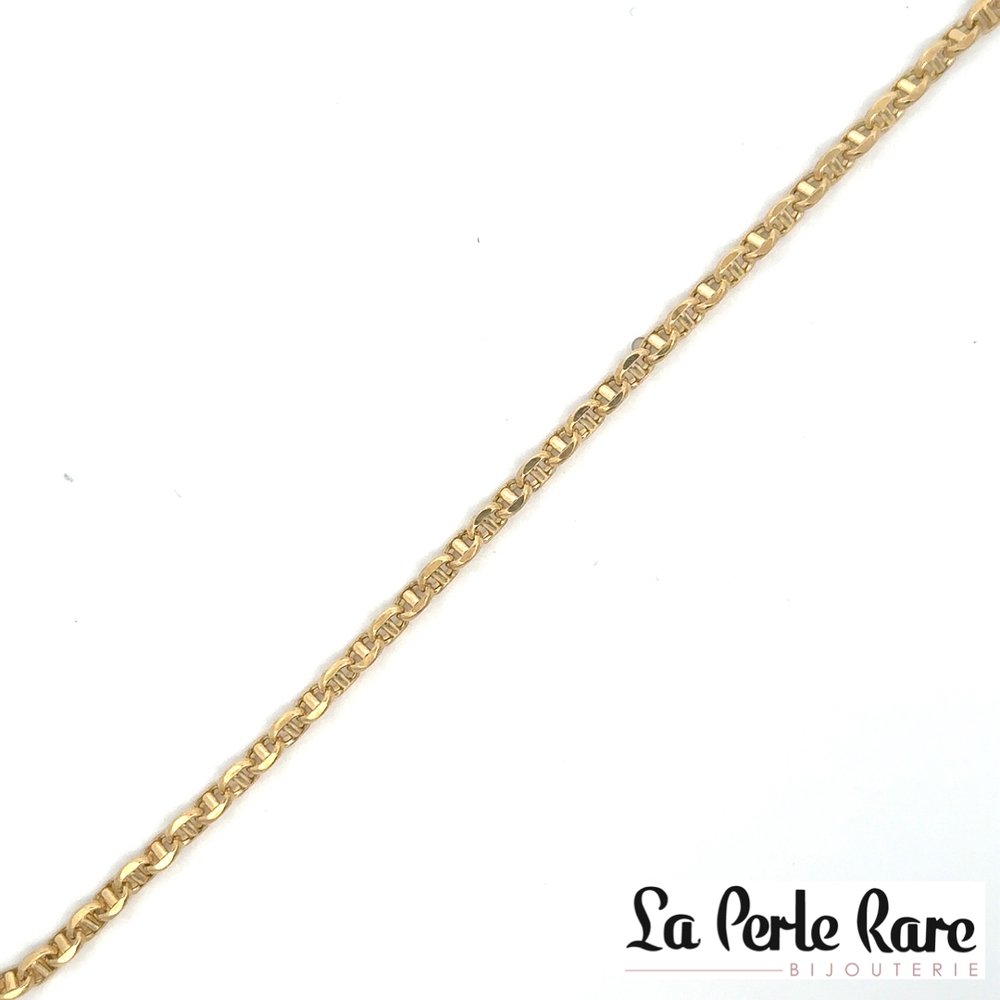 Bracelet mailles marine, or jaune 10 carats - LPR-2834-8 - Exclusivités