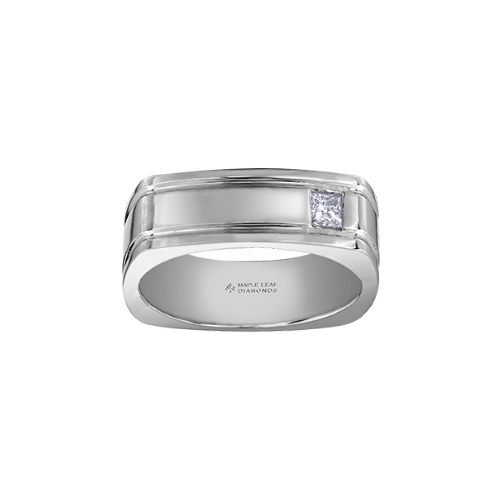 Bague or blanc diamants 18 pts - ML403 - Corona
