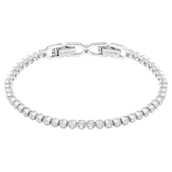 Bracelet métal rhodié, cristaux blancs - 1808960 - Swarovski