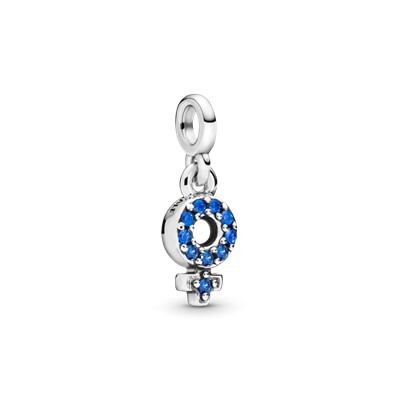 Bille me argent et cz bleu - 798382C02 - Pandora