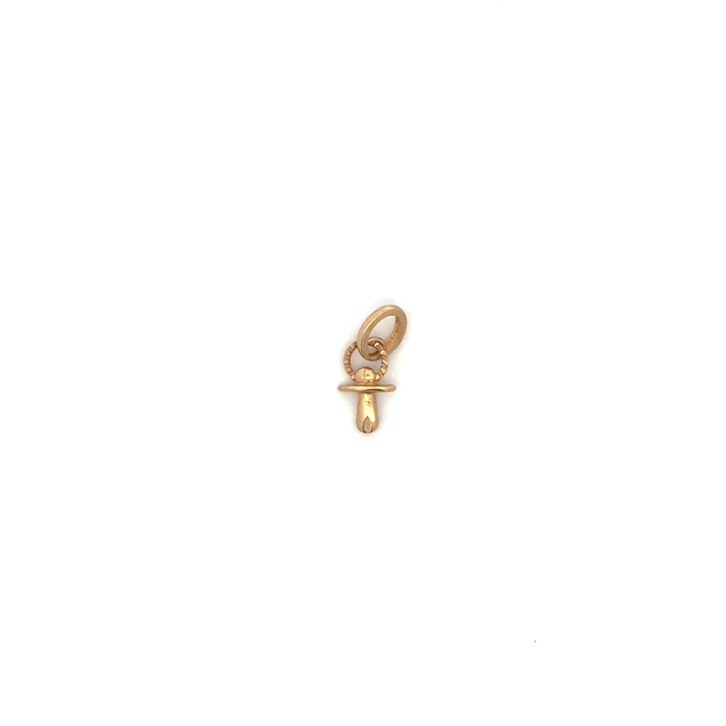 Pendentif suce or jaune