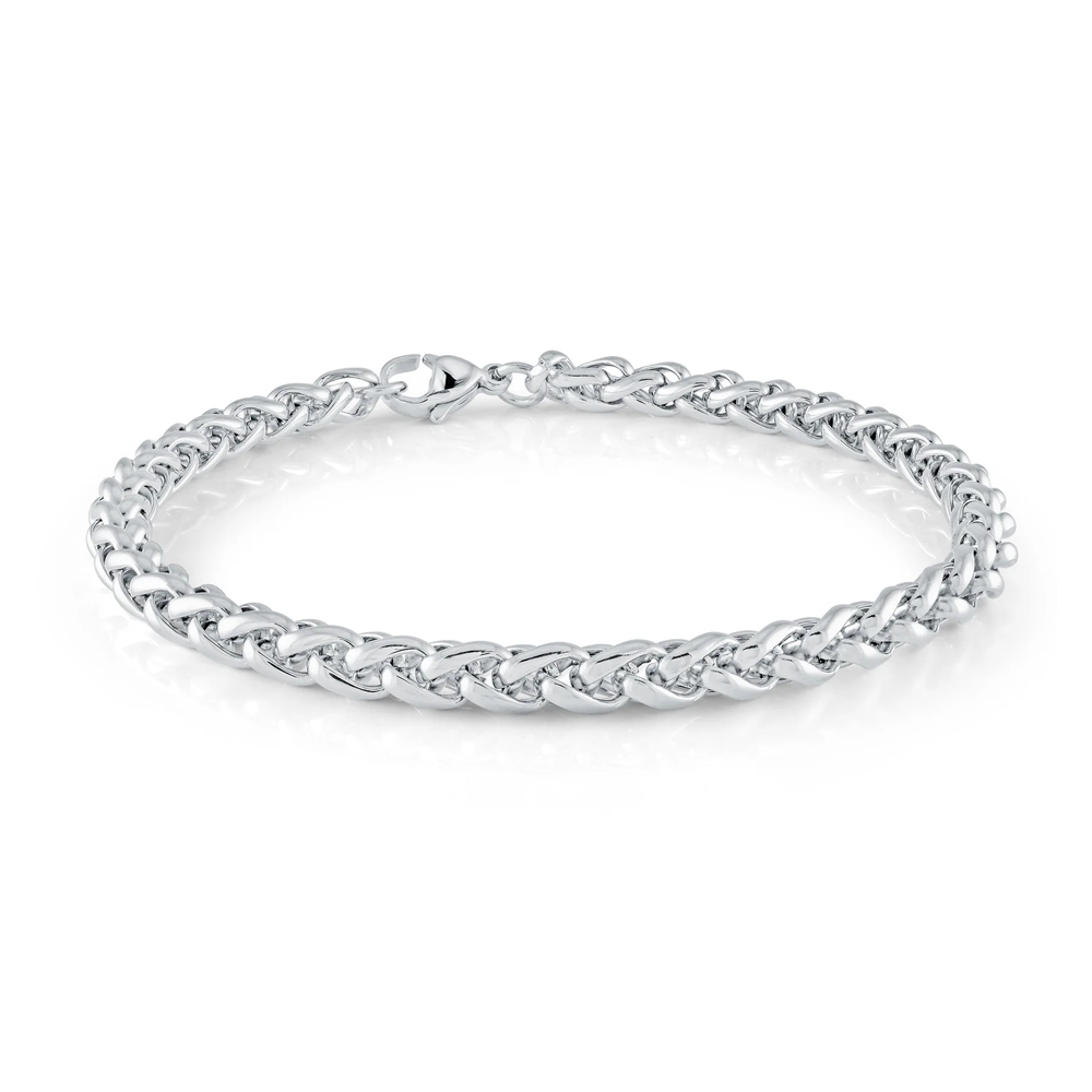 Bracelet acier inoyxdable, 5 millimètres - SMB575-8 - Italgem Steel