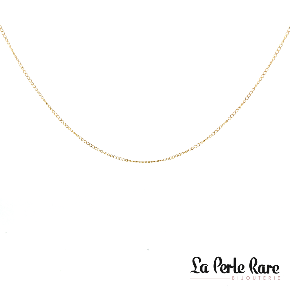 Chaîne gourmette, or jaune 10 carats - 1328-20 - Exclusivités