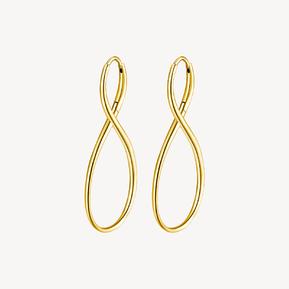 Boucles d'oreilles pendantes acier inoxydable doré - BBN28 - Brosway Italia