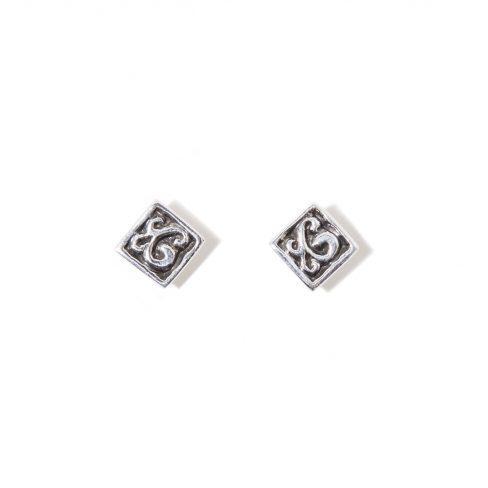 Boucles d'oreilles fixes Dentelle, argent - DENTELLE-BO - Scaro Caroline Arbour