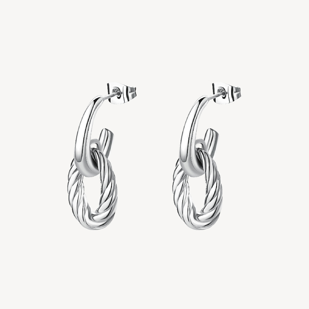 Boucles d'oreilles pendantes acier inoxydable - BAY23 - Brosway Italia