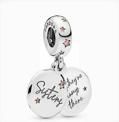 Bille soeurs pour toujours, cz roses - 798012FPC - Pandora