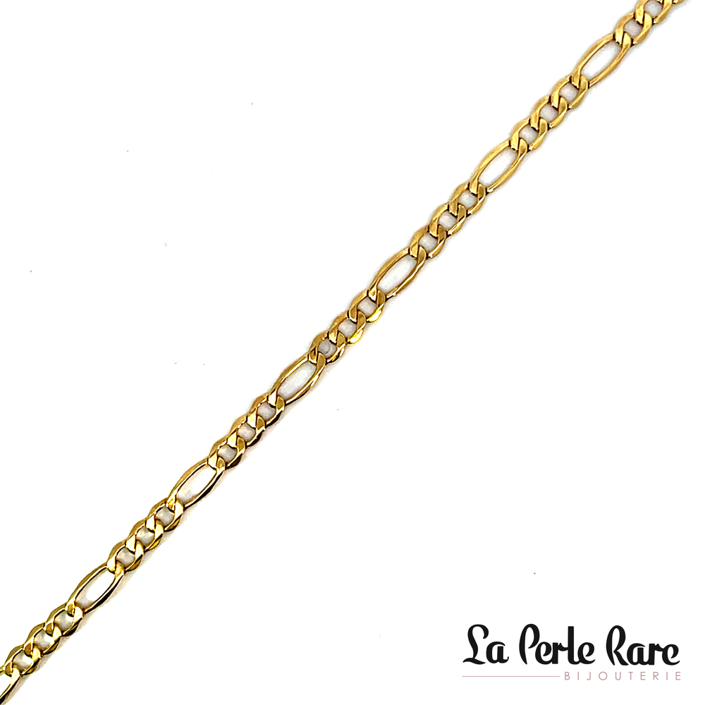 Bracelet figaro or jaune Bracelet figaro or jaune