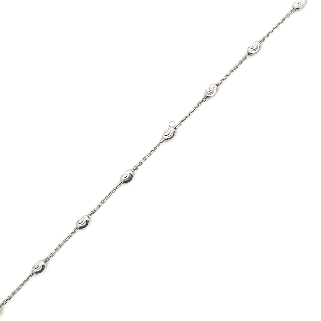 Bracelet or blanc 10 carats - LPR-2974-7 - Exclusivités