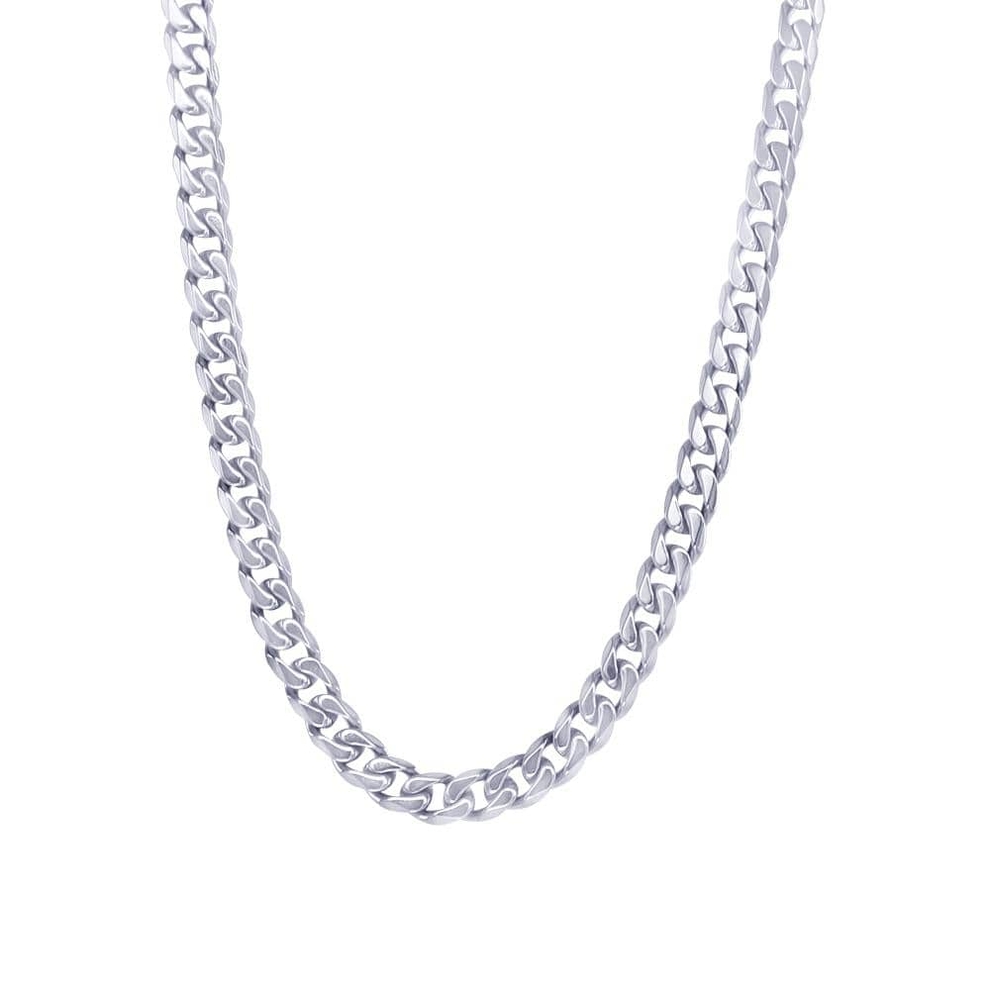 Chaîne gourmette, acier inoxydable, 4.6 millimètres - SPN28-24 - Italgem Steel