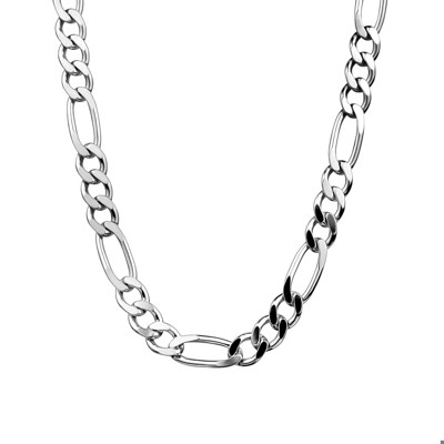 Bracelet figaro en argent pour homme