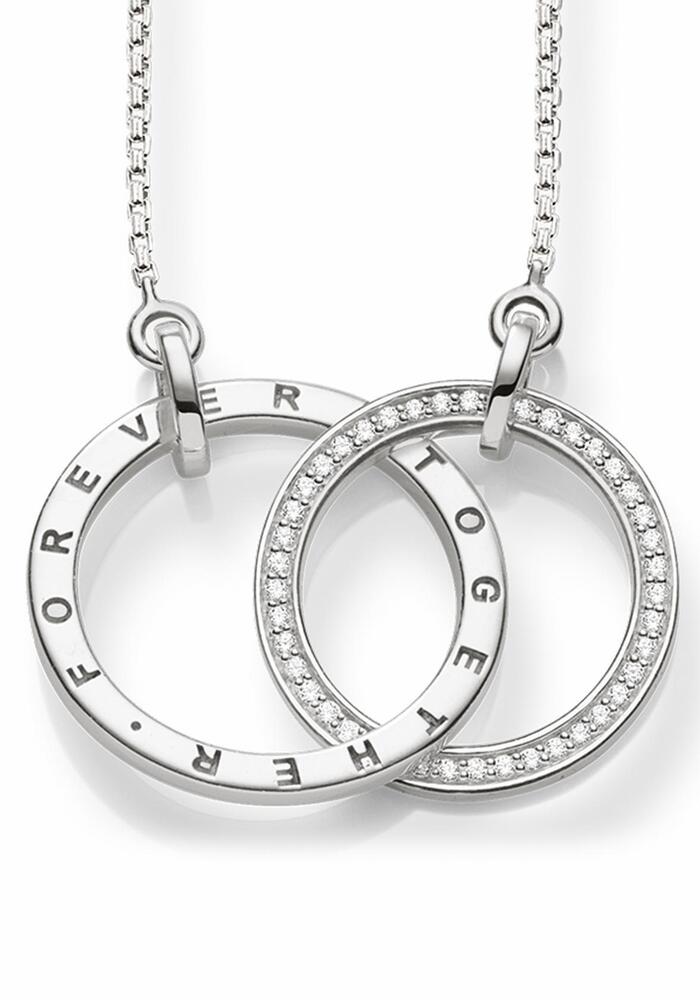 Chaine argent .925 et zircons - KE148905114L60V - Thomas Sabo