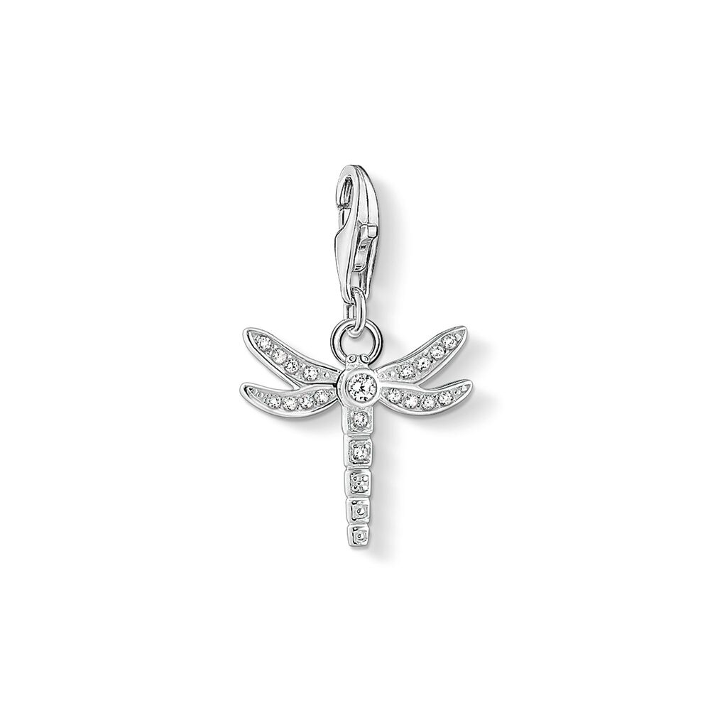 Pendentif charm libellule argent et cz - 1800-051-14 - Thomas Sabo