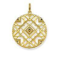 Pendentif plaqué or jaune 18 kt - PE744-413-39 - Thomas Sabo