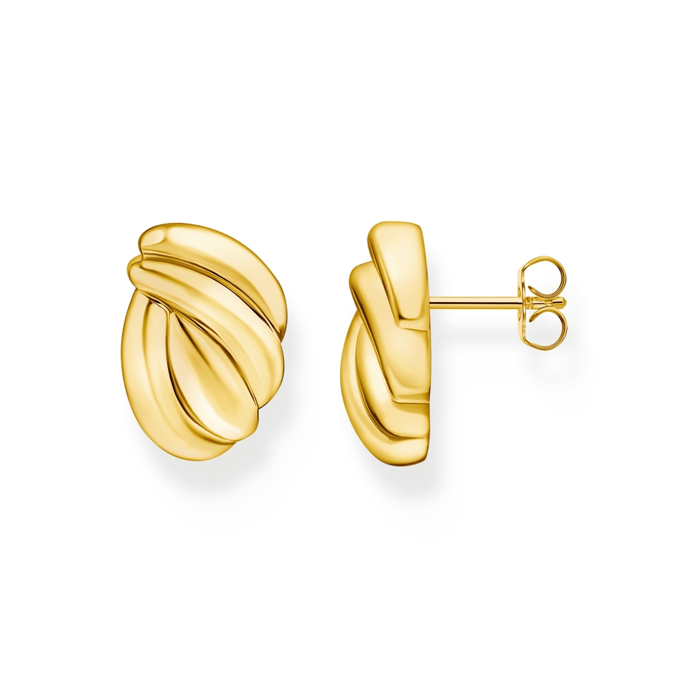 Boucles d'oreilles fixes argent doré - H2327-413-39 - Thomas Sabo